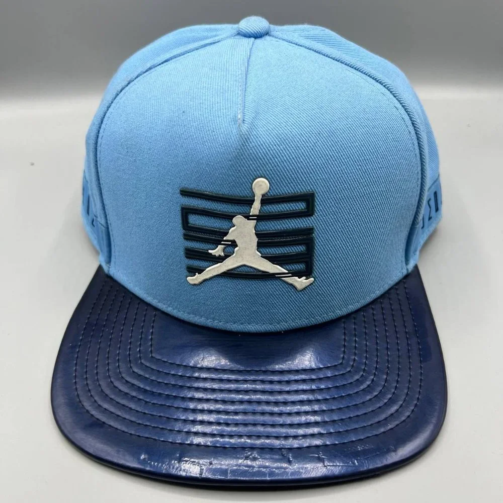 Air Jordan 11 Hat Men Blue Win Like‎ 96 Jumpman Snap Back Cap UNC